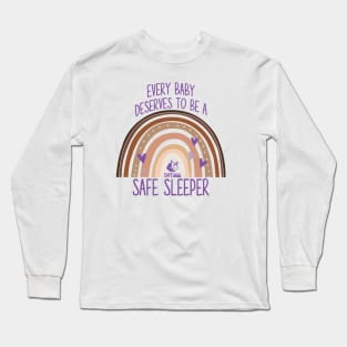 Safe Sleepers Diversity Rainbow Long Sleeve T-Shirt